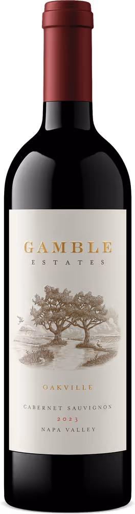 gamble estates appellation cabernet sauvignon oakville bottle