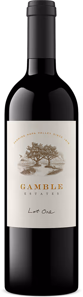 gamble estates napa valley cabernet sauvignon lot one oakville bottle