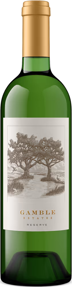 gamble estates reserve sauvignon blanc bottle